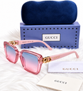Gucci Oversized Pink Gradient Square Sunglasses